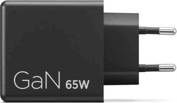 Karikues muri GaN me dy USB-C, Lenovo 40AW065BEU, 65W, me kabllo USB-C 1.5 m, zi Karikues muri GaN me dy USB-C, Lenovo 40AW065BEU, 65W, me kabllo USB-C 1.5 m, zi