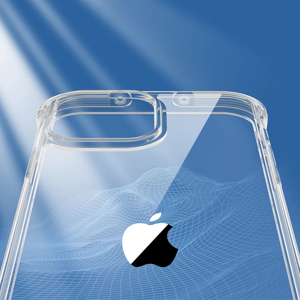 Mbështjellës Joyroom Defender Series JR-BP954 për iPhone 13, transparent, me qëndrim
