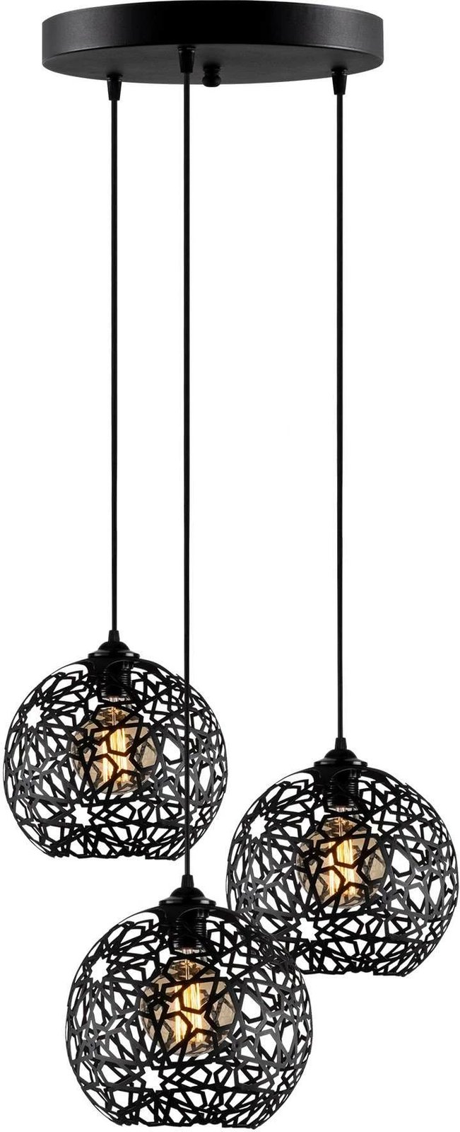 Llambë tavani Opviq Fellini MR-787, e zezë