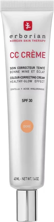 Fondatinë CC për femra Erborian Beautifying Care Cream SPF30 Dore 40ml