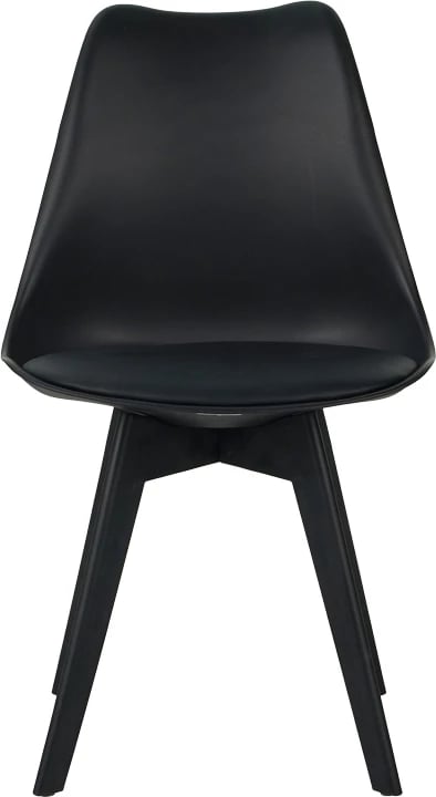 Karrige Gaston PP-PU ngjyrë zezë 53.5x48.5x81.5cm