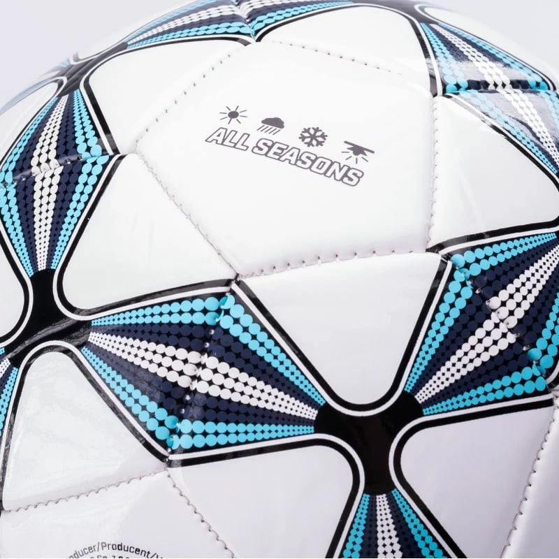 Top futbolli Huari, bardhë e kaltër