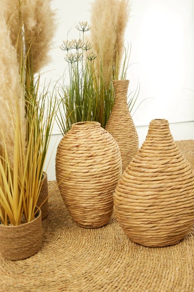 Vazo dekorative Ios, hyacinth natyral, 26x26x41cm