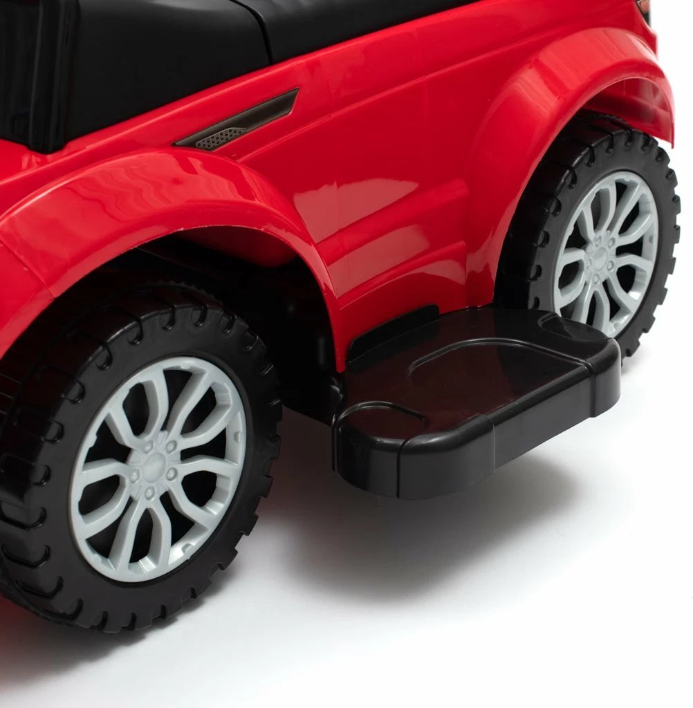 Makinë lodër ride-on 3-në-1, Baby Mix, Playing Bouncer, me dorezë udhëzuese, 12–36 muaj, melodi dhe sirenë, blu