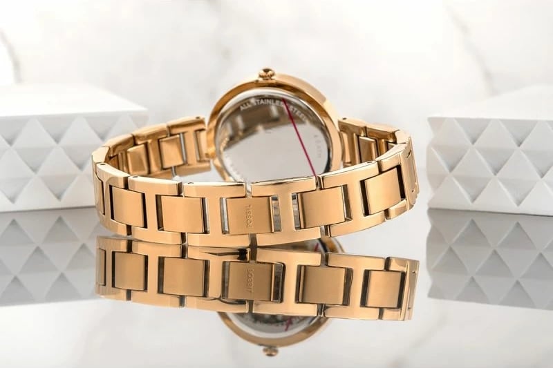 Orë dore për femra Fossil, rozë gold