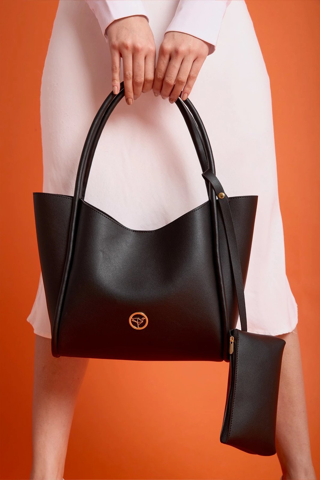 Çantë krahu Zoozie Bags, Athinë, e zezë