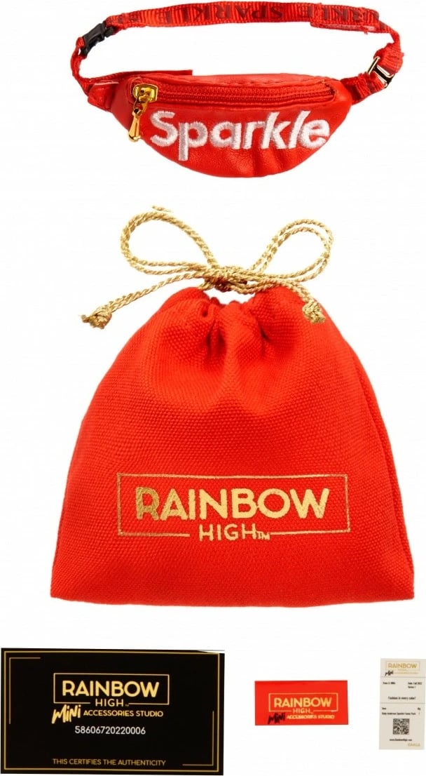 Set çanta aksesorësh Rainbow High Accessories Studio Series 1, për kukulla, Mix Set çanta aksesorësh Rainbow High Accessories Studio Series 1, për kukulla, Mix