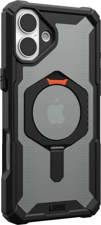 Mbështjellës Urban Armor Gear Plasma XTE për Apple, 6.7", TPU, Zi/Portokalli