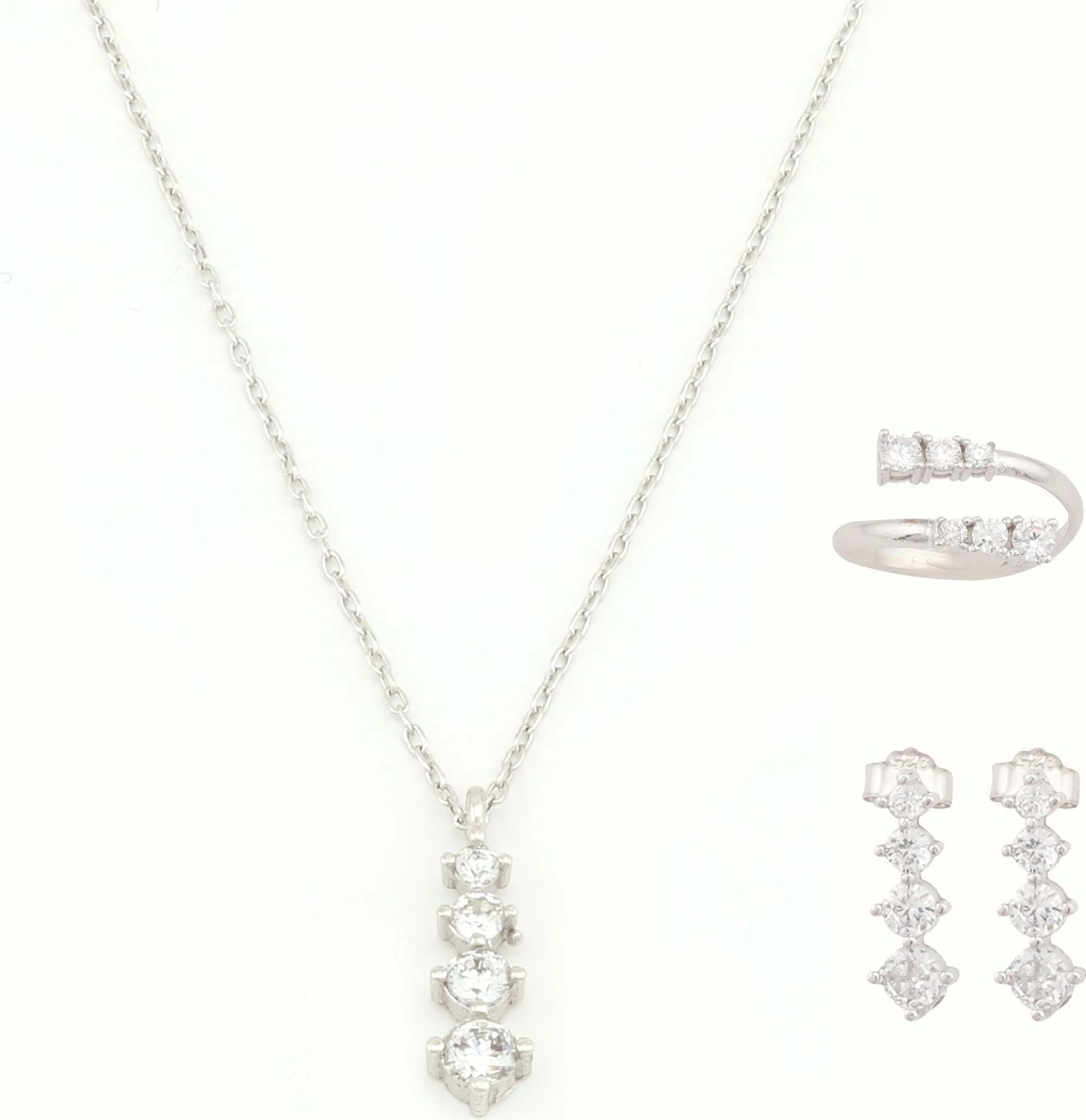 Set varëse, unazë dhe vathë argjendi, Jumeon, 11088ROD