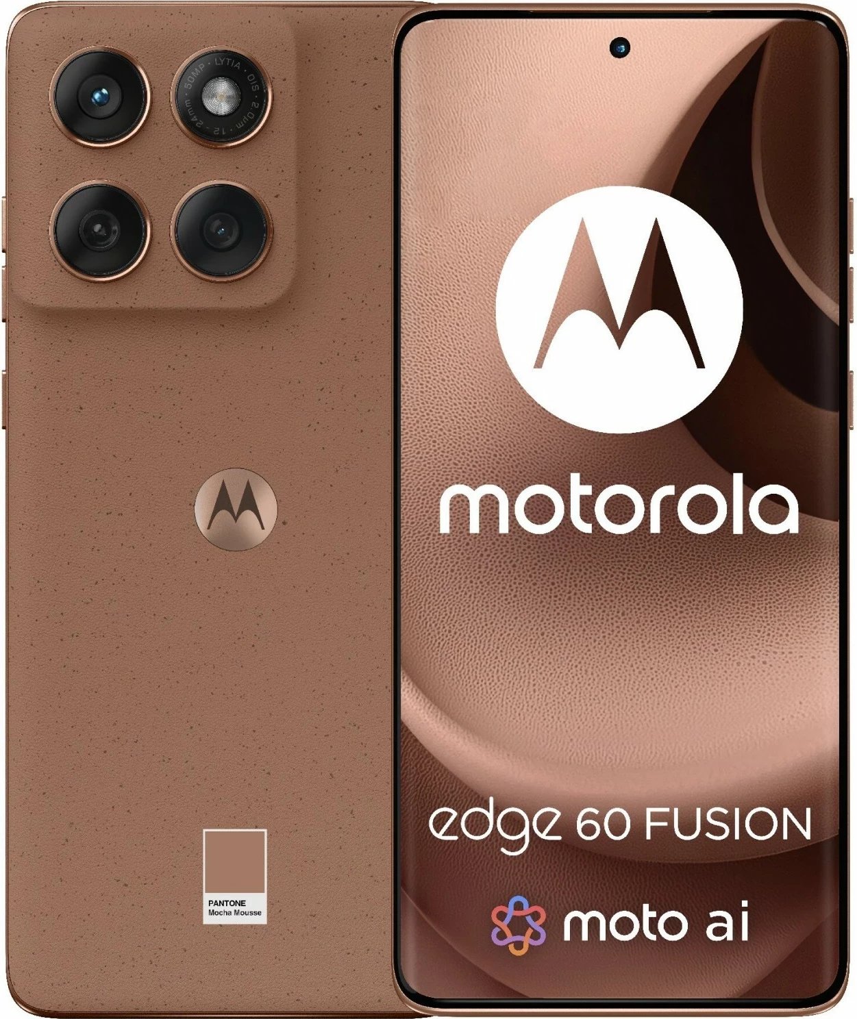 Celular Motorola Edge 60 Fusion 8/256GB Mocha Mousse