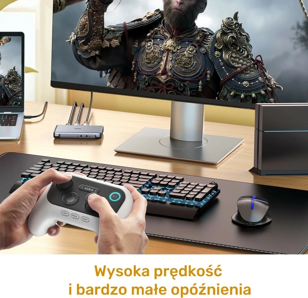 Kartelë kapje video Unitek 4K@60Hz, ngjyrë gri