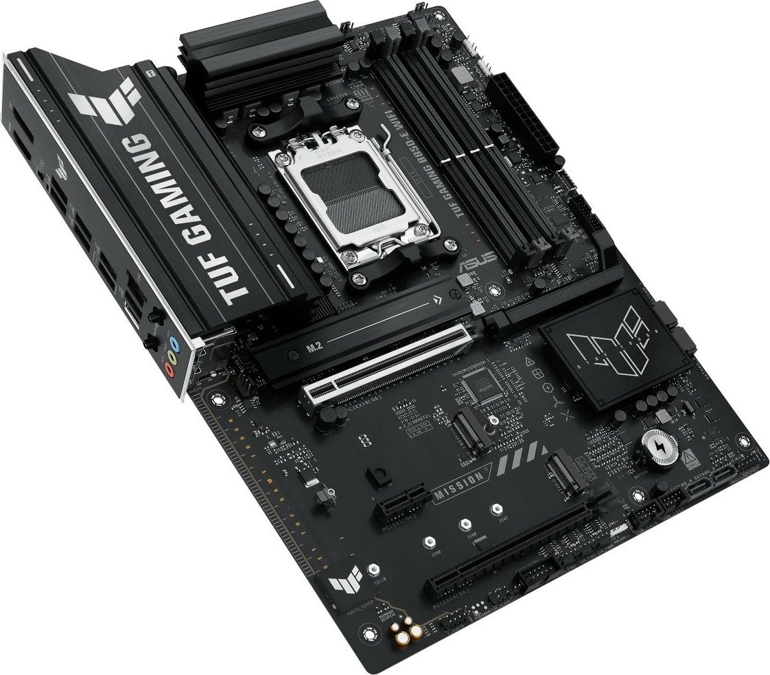 Pllakë amë Asus TUF GAMING B850-E WIFI, Socket AM5, DDR5, ATX, e zezë