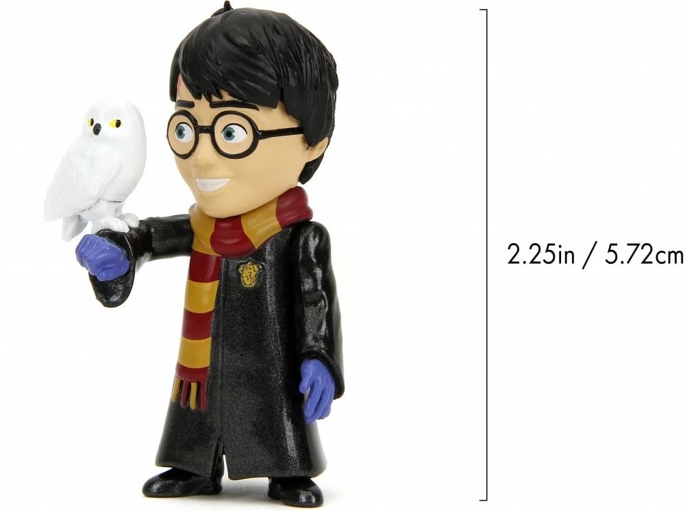 Figurë metalike Harry Potter JADA TOYS 253180008, 6.5 cm, 4 lloje