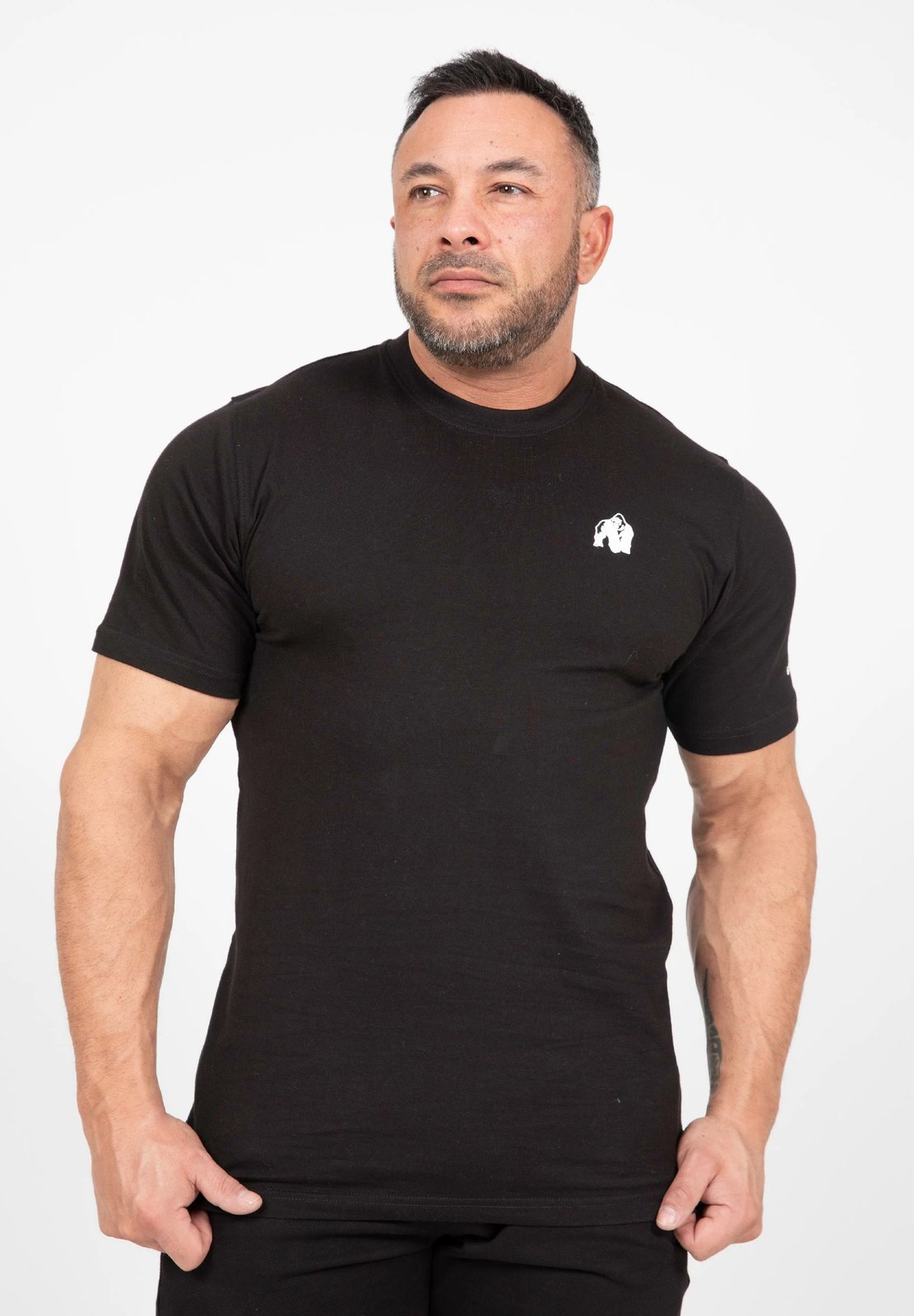 Maice për meshkuj Gorilla Wear, e zezë