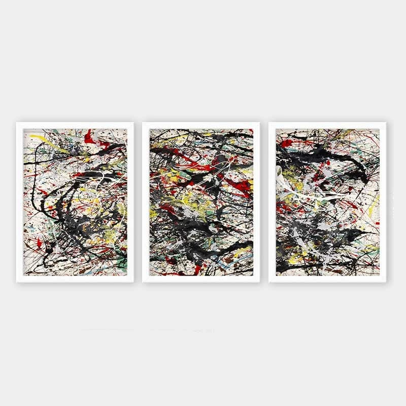 Pikturë dekorative me kornizë (3 copë), Wallity, 3BC_UN1438755097_3545
