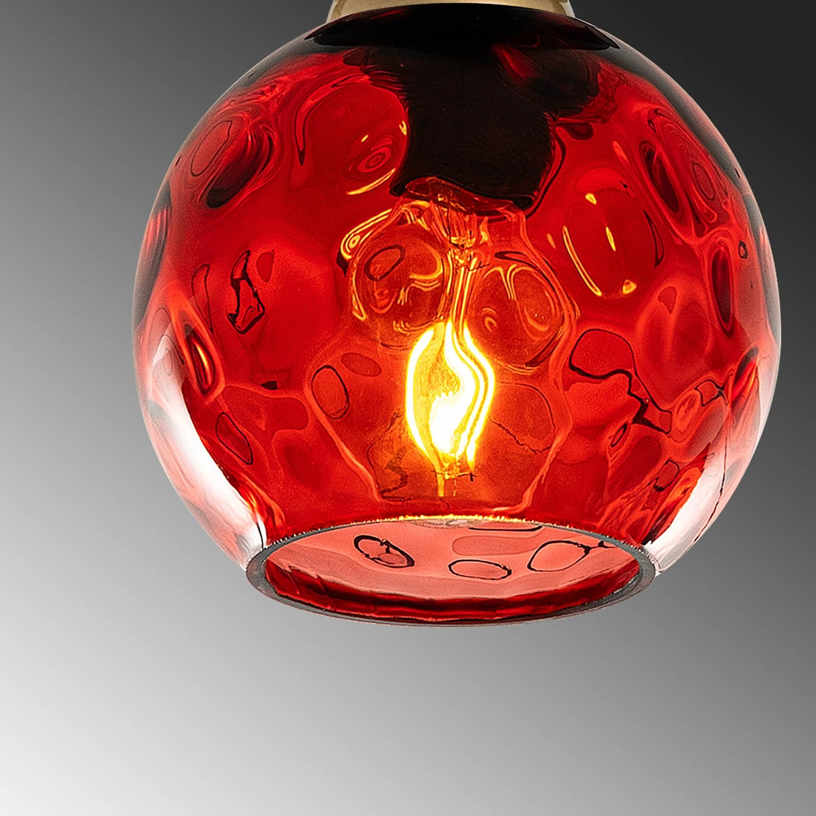 Llambë tavani Opviq, Benek - 15 - 14381, e kuqe dhe e zezë