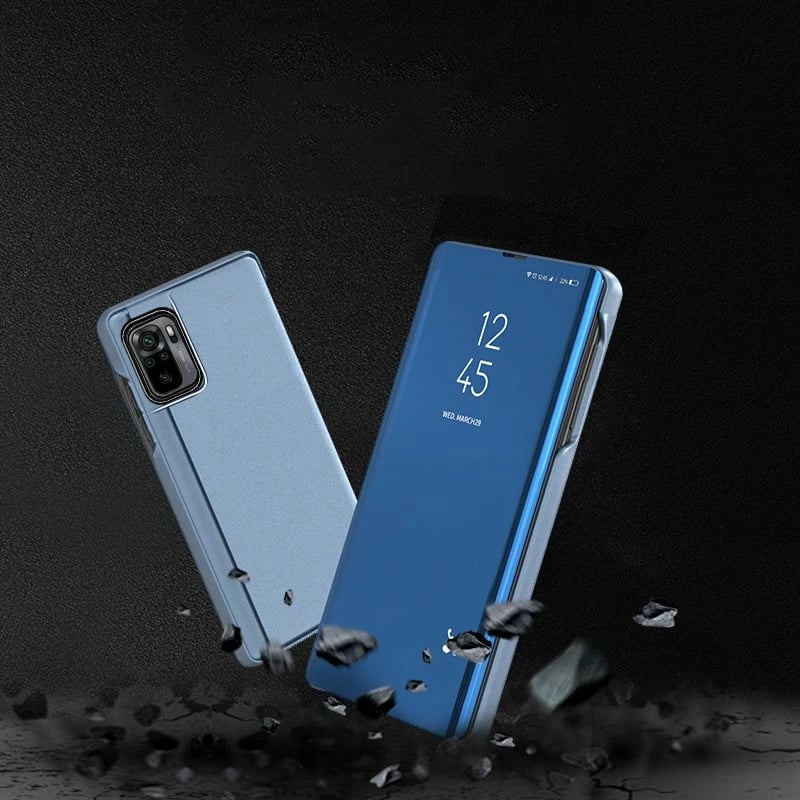 Mbështjellës Hurtel Clear View Case për Xiaomi Redmi Note 11 Pro+ 5G / 11 Pro 5G / Mi 11i HyperCharge / Poco X4 NFC 5G, rozë
