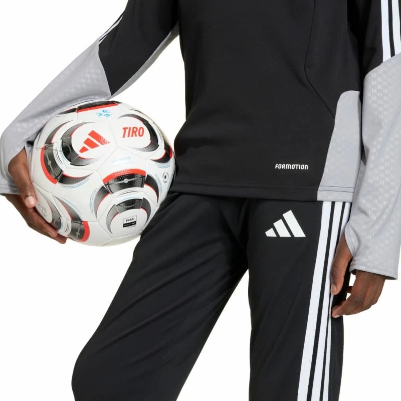 Pantallona sportive për fëmijë adidas, të zeza