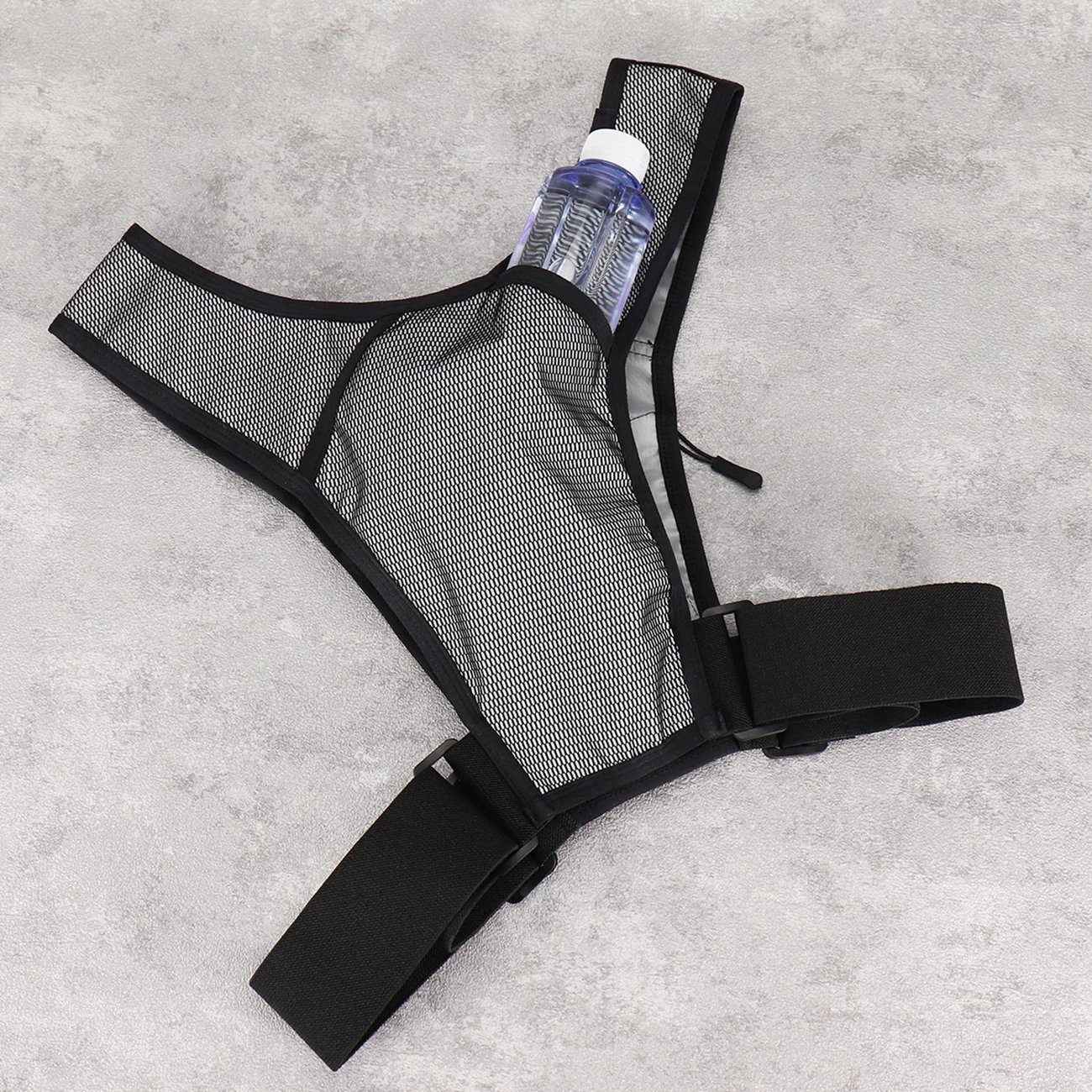 Jelek reflektues sportiv Wozinsky WKDB1, poliestër, 150g, i zi