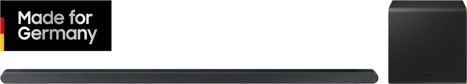 Soundbar Samsung HW-S810GD ultra i hollë, me subwoofer, Wi-Fi, Bluetooth, e zezë/titanium