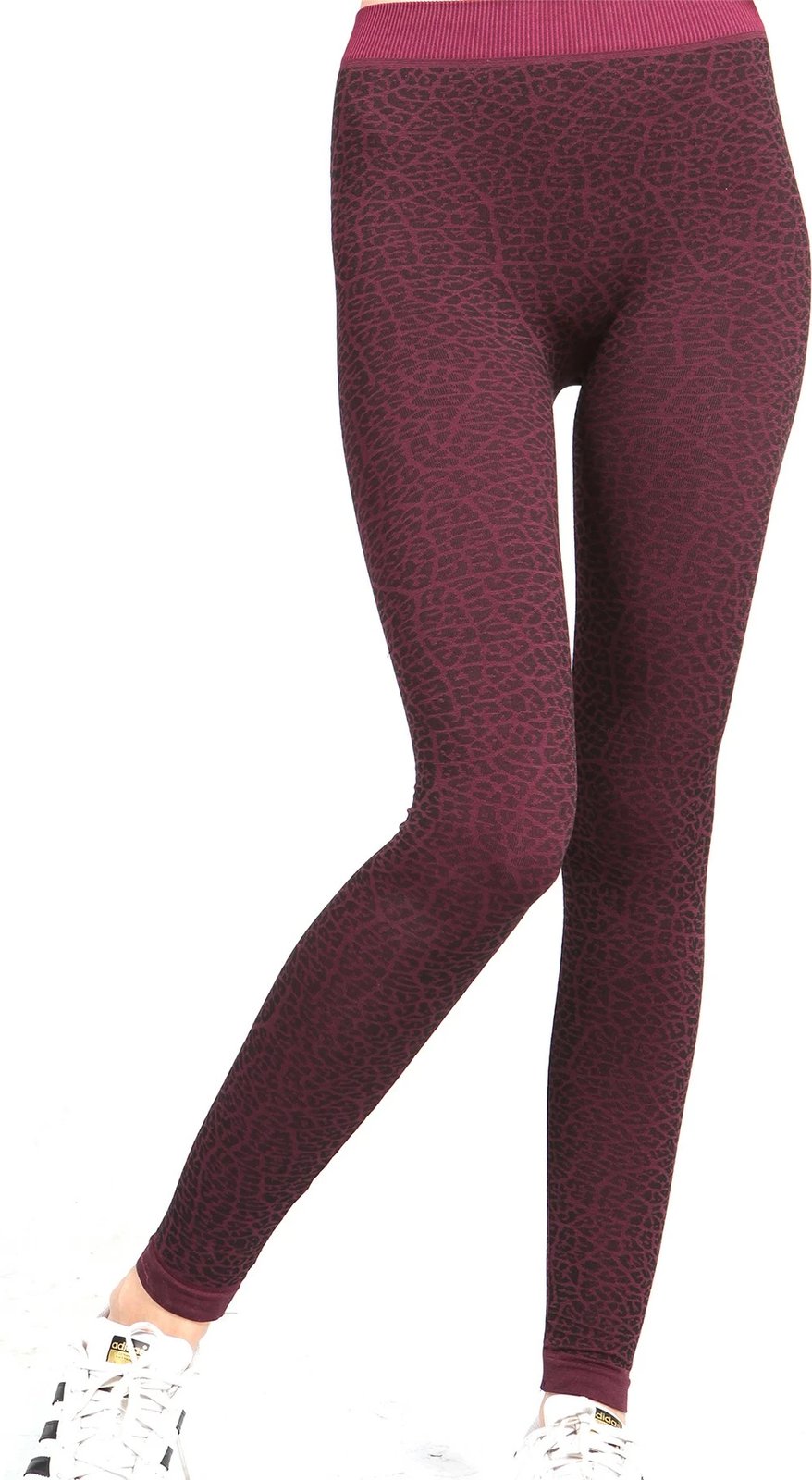 Tuta të ngushta Jumeon, ngjyrë e kuqe e errët dhe e zezë, 230-000545