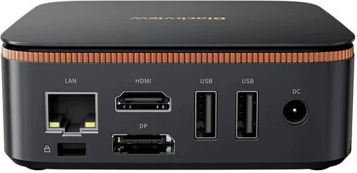 Kasë mini PC Blackview MP20 N150, 16 GB RAM, 512 GB SSD, Windows 11 Pro, e zezë