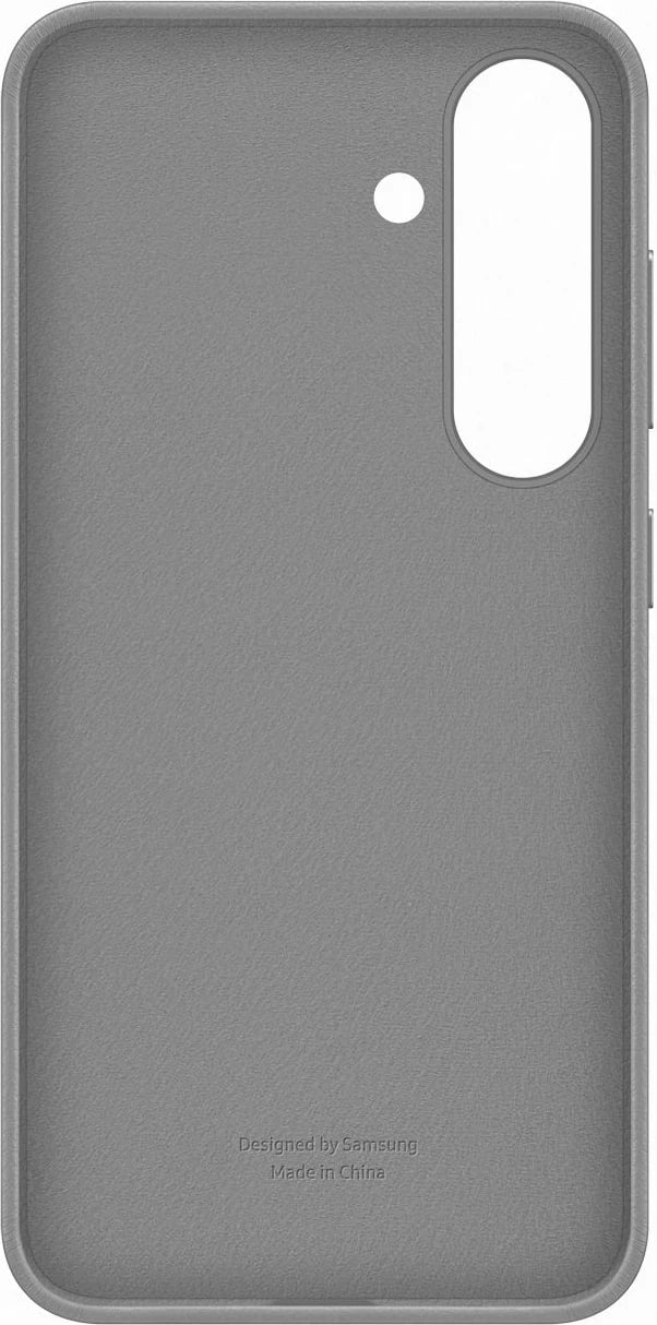 Mbështjellës Samsung KindSuit Case EF-VS931PJEGWW për Galaxy S25, lëkurë ekologjike, gri