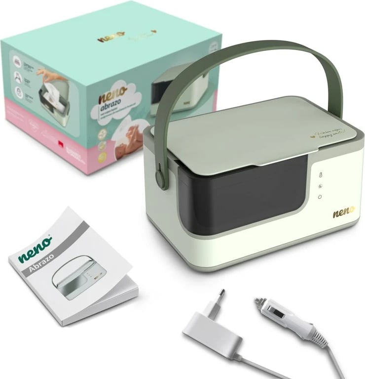 Ngrohës letrash të lagura neno ABRAZO me ekran LED, i gjelbër