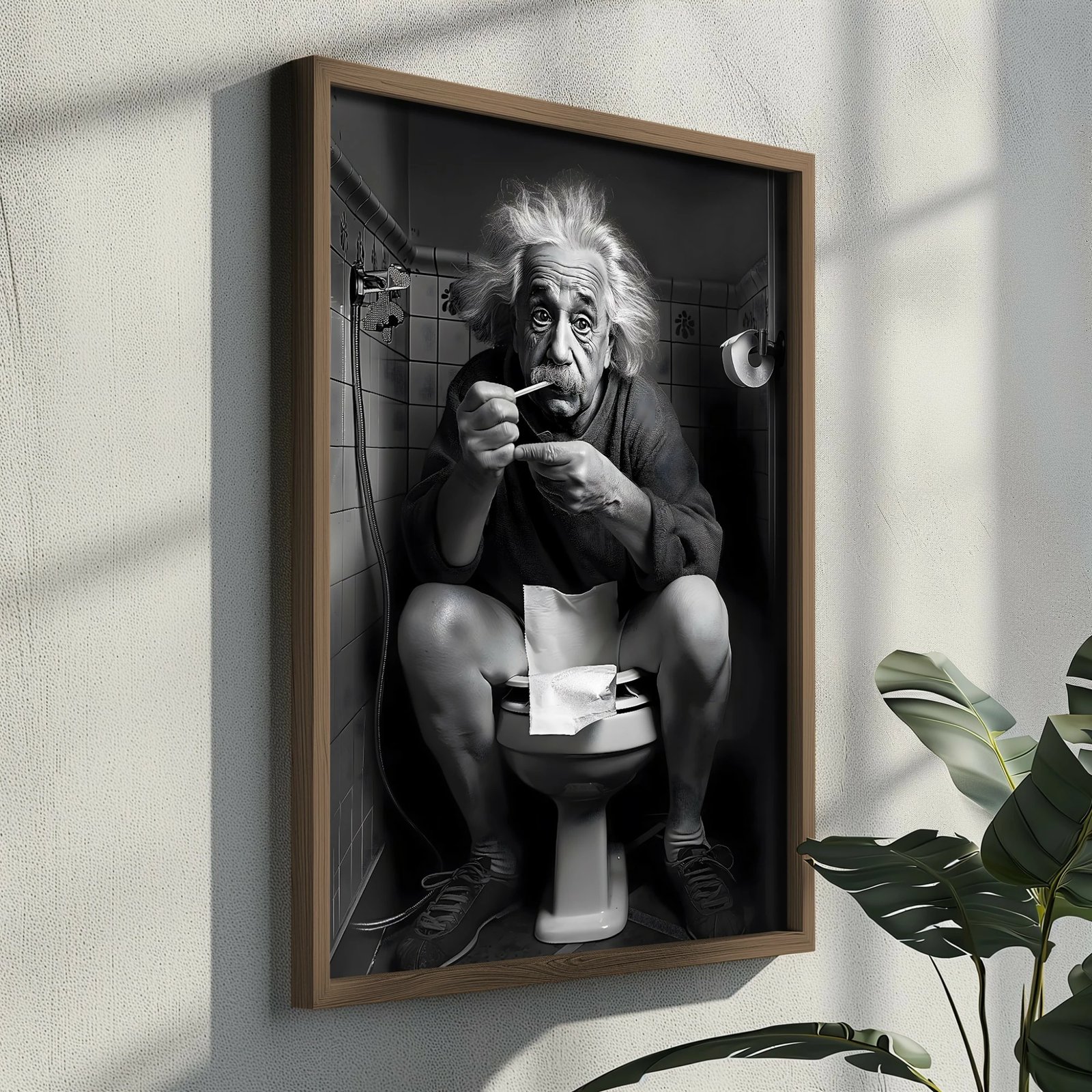 Pikturë dekorative me kornizë MDF, shumëngjyrëshe, Wallity, GE178-L