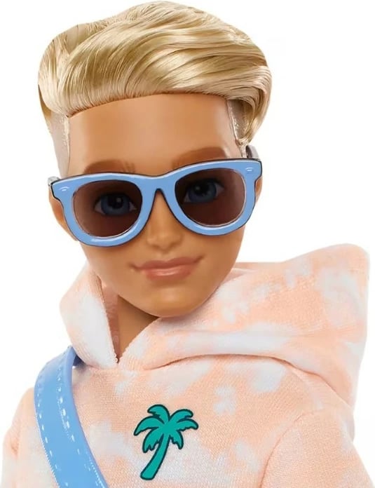 Kukullë Ken Barbie Dream Besties Mattel JDD75 me aksesorë, komplet lodrash