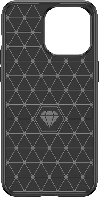 Mbështjellës për celular Hurtel Carbon Case për iPhone 15 Pro, TPU, kaltër