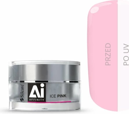 Xhel ndërtues për thonj Silcare Affinity Ice Pink 30g