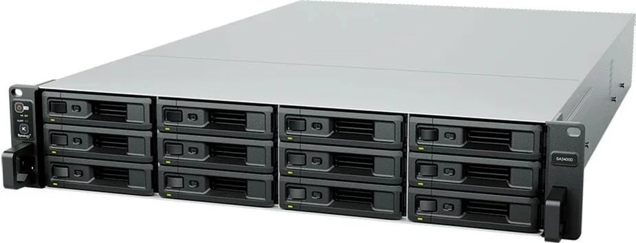 NAS Synology SA3400D, Rack (2U), Intel Xeon D-1541, 8 GB, DDR4