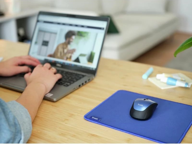 Mouse pad Trust për e-sport, blu