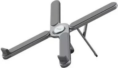 Mbajtës laptopi Trust MACY i palosshëm, Metalik, Gri