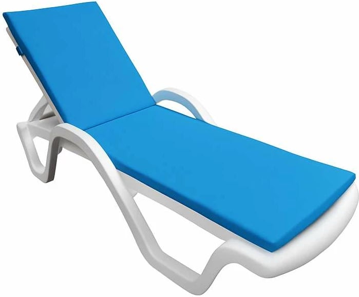 Jastëk për shezlong, ngjyrë turquoise, Atelier del Sofa, Sunny