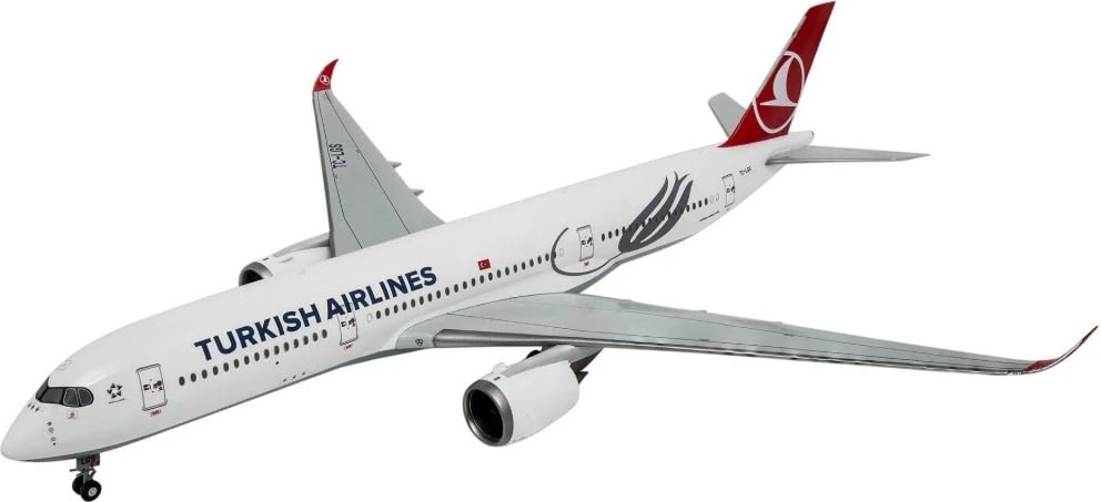 Model plastik avion Revell Airbus A350-900 Turkish Airlines, 1:144, 120 pjesë