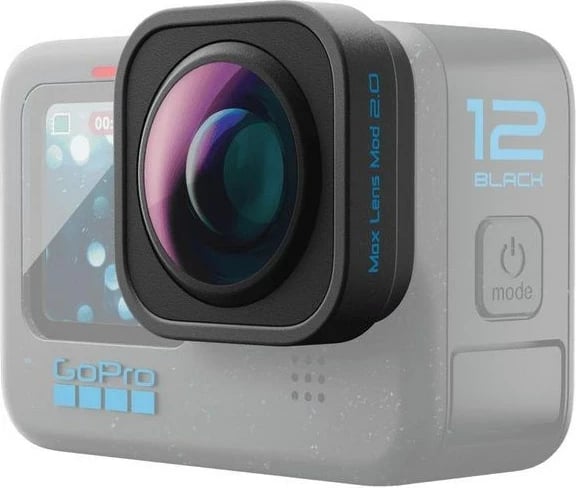 Lentë GoPro Max Lens Mod 2.0 për HERO13, HERO12, e zezë