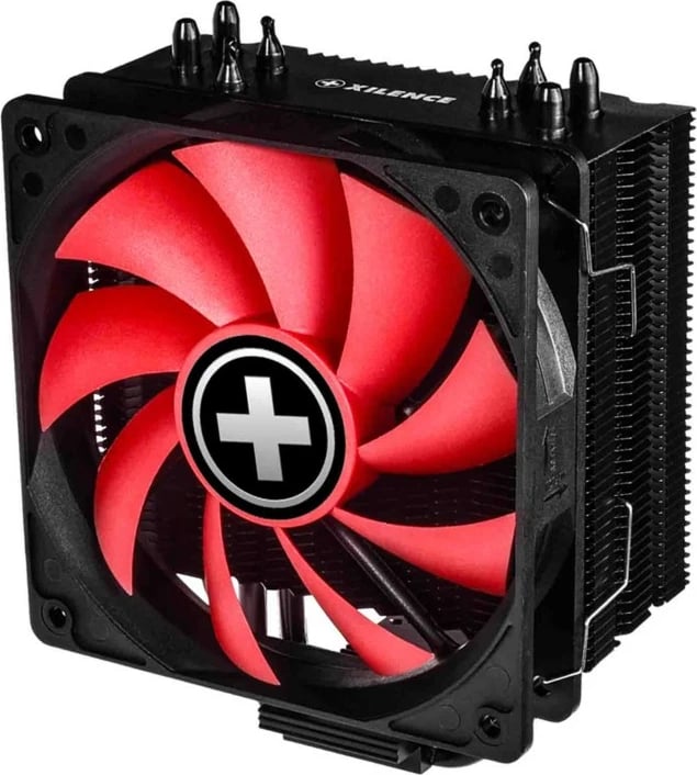 Cooler procesori Xilence M704, 12 cm, PWM, i zi/kuq