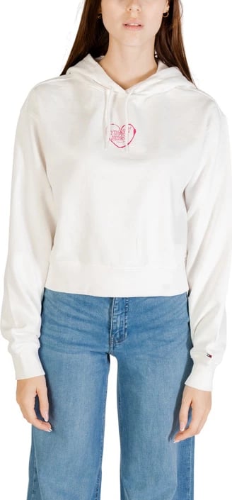 duks Tommy Hilfiger Jeans femra, të bardhë