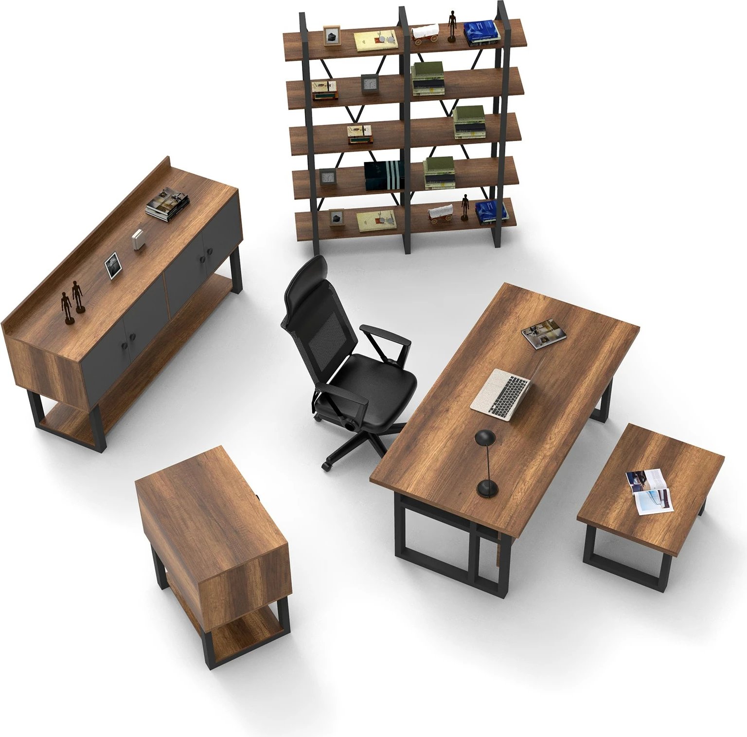 Set mobiljesh për zyre Skye Decor, Mn10-Ba