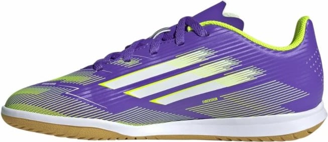 Atlete futsalli për fëmijë adidas, vjollcë