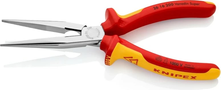 Knipex kapëse gjilpërore KP-2616200, çelik krom-vanadium, 200mm