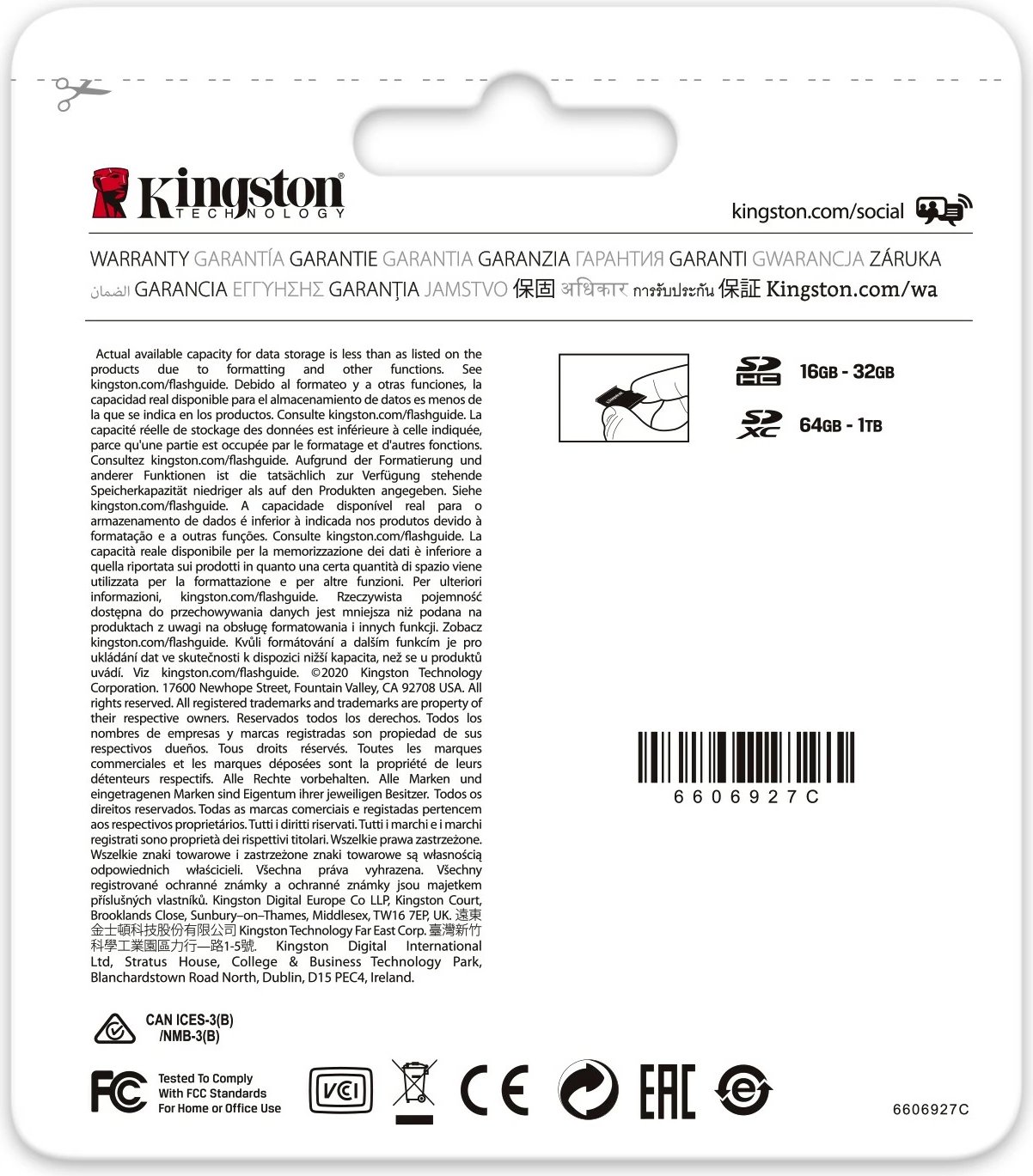 microSD kartelë Kingston Canvas Go! Plus 128GB, Class 10, UHS-I, 170MB/s, e zezë