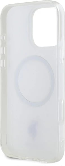 Mbështjellës U.S. Polo Assn. IML Ring MagSafe për iPhone 16 Pro Max, Bardhë