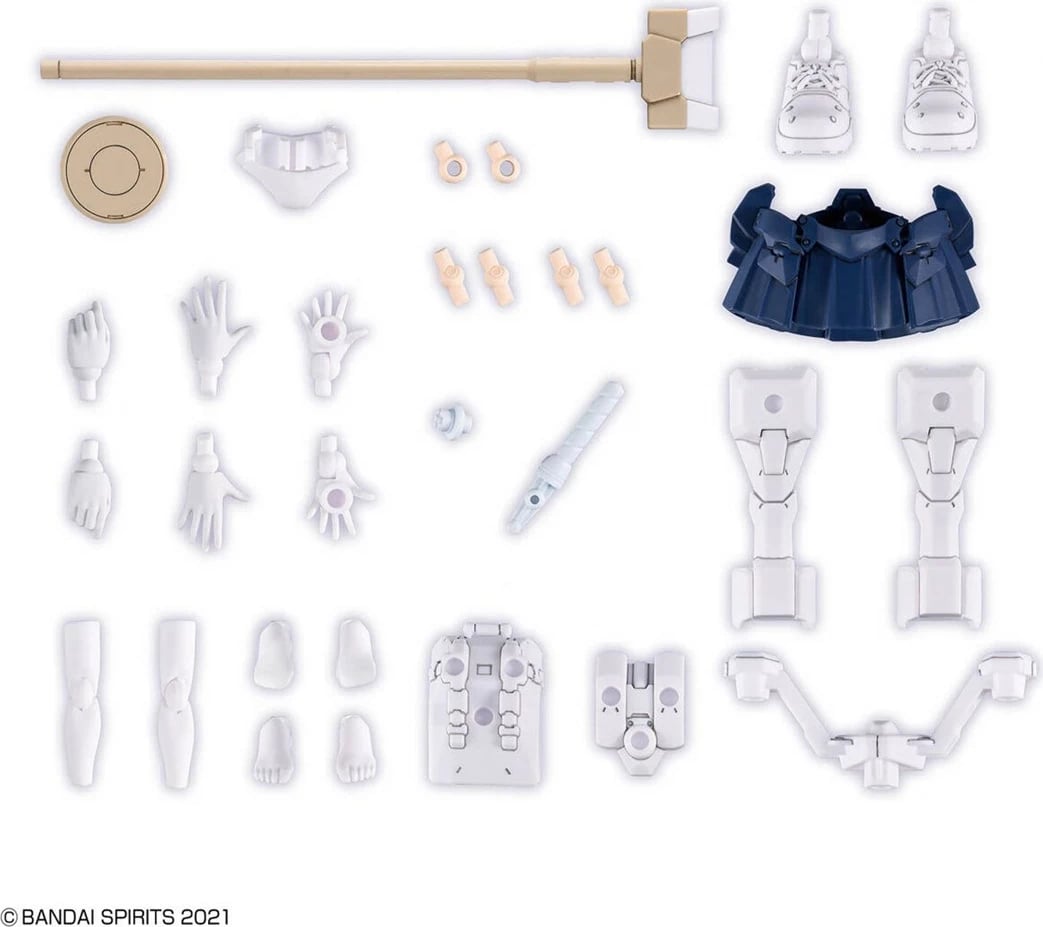 Set pjesë trupi opsionale Bandai 30MS Option Body Parts Type MD01, Color A