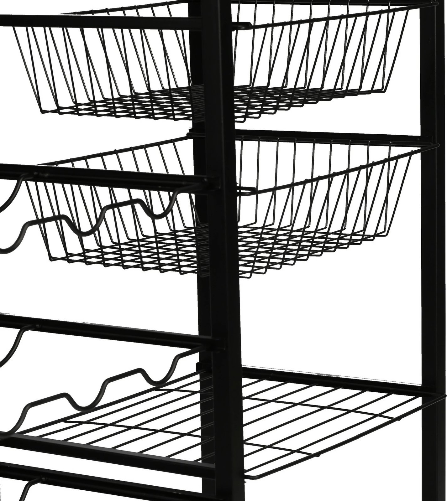 Tavolinë për bar Hanah Home, Laney, ngjyrë Atlantic Pine dhe e zezë