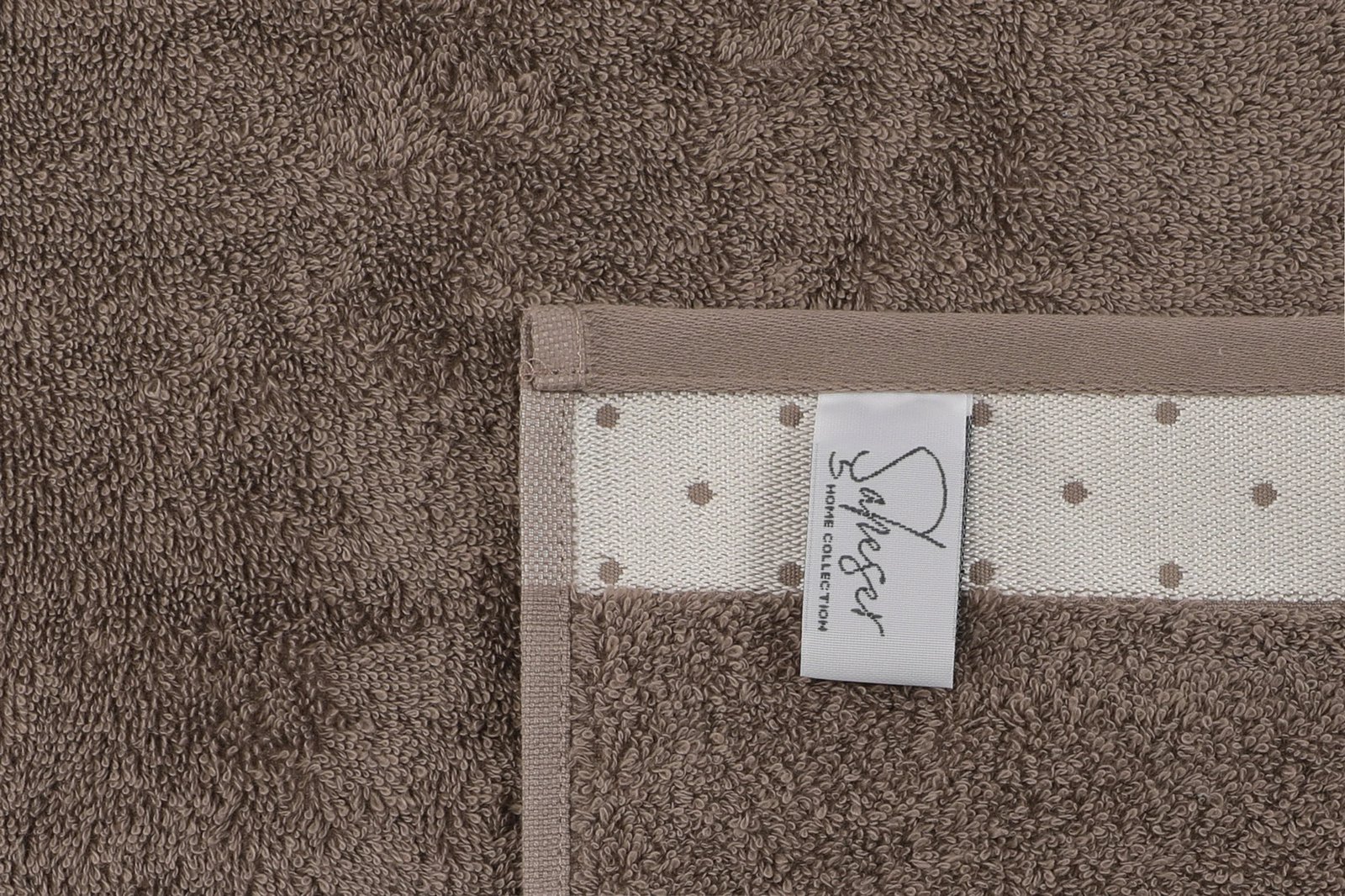 Set peshqirësh për duar (2 copë), Mijölnir, Pitircik, ngjyrë kafe-bardhë