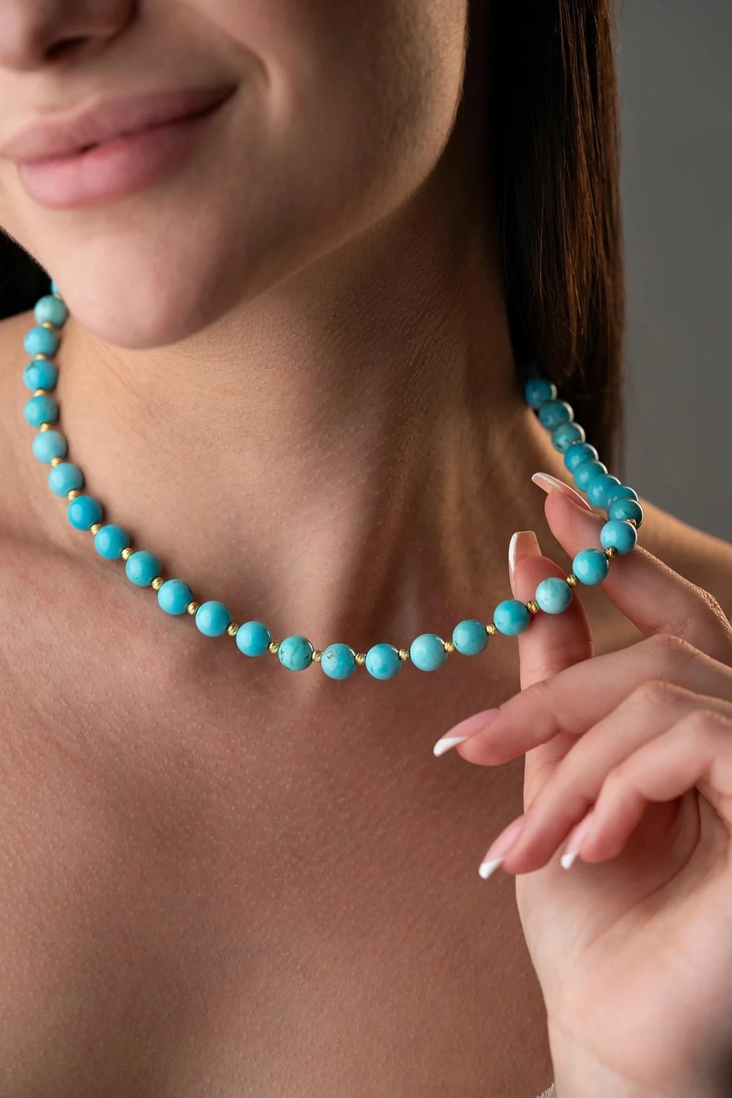 Qafore argjendi me gur të kaltër Jumeon, NRZ1000410