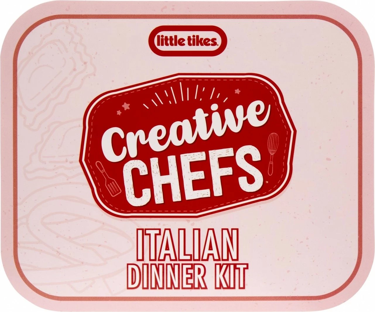 Set lojërash kuzhine Little Tikes Creative Chefs Italian Dinner Kit 643316-EUC, me tinguj gatimi dhe përgatitës makarone, plastike, AA, 3+ vjeç, Shumëngjyrësh, set